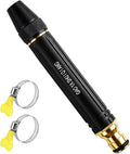 2026 New Jet Nozzle Power Washer for Garden Hose, Garden Hose Nozzle High Pressure Powerful Cleaning Spray Evenly, High Pressure Hose Nozzle for Car Washing (Black 1)
