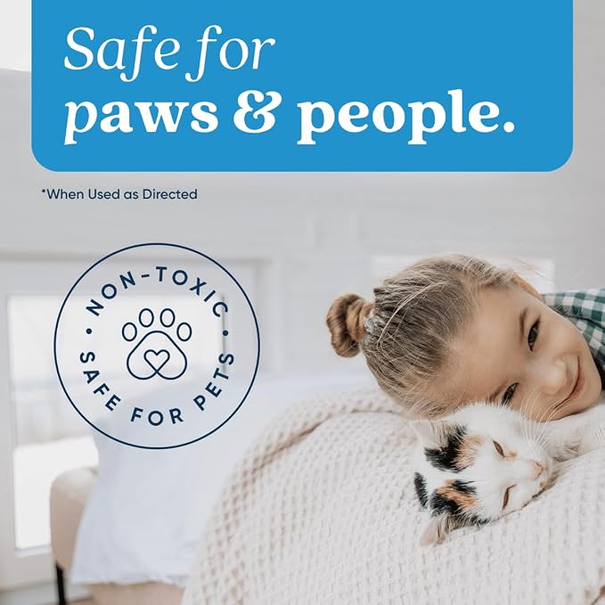 Eco Strong Pet Stain and Odor Remover - Cat Urine Enzyme Cleaner, Urine Destroyer for Dogs, Pet Urine Enzyme Cleaner [All New Fragrance Free] - 128oz