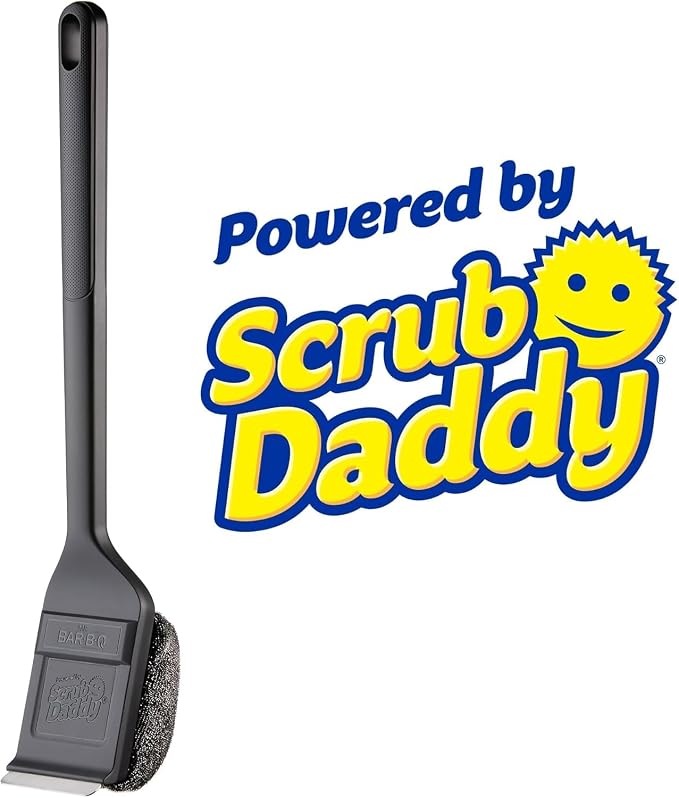 Mr. Bar-B-Q Steam Clean Bristle Free Grill Brush Powered by Scrub Daddy