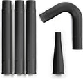 Sealegend Gutter Cleaning Tools for 2-1/2 in. Wet/Dry Vacuum Cleaner, Shop Vac Hose Attachments for Cleaning or Blowing Debris from Gutters Up to 4.8FT, 2-1/2 in. Shop Vac Accessories | Shop Vacuum Hose Accessories for Cleaning or Blowing Gutter Debris...