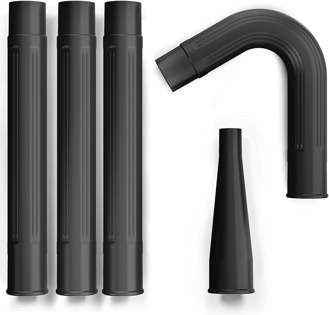 Sealegend Gutter Cleaning Tools for 2-1/2 in. Wet/Dry Vacuum Cleaner, Shop Vac Hose Attachments for Cleaning or Blowing Debris from Gutters Up to 4.8FT, 2-1/2 in. Shop Vac Accessories | Shop Vacuum Hose Accessories for Cleaning or Blowing Gutter Debris...