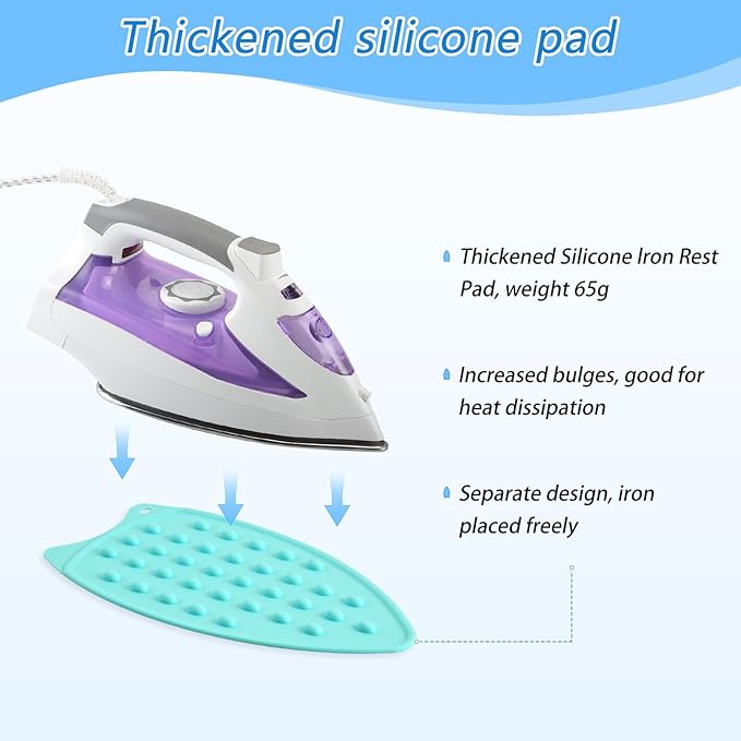 Ironing Mat Portable Ironing Pad Ironing Blanket for Table Top Heat Resistance Double-Side Using Travel Large 47.2 x 27.6 Inch Foldable Lightweight Green Nature St Patrick Clovers