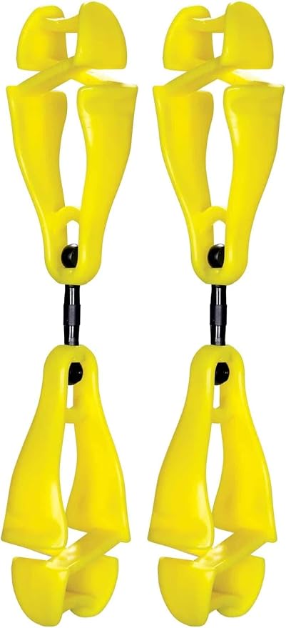 Ergodyne Squids 3420 Swiveling Glove Clip Holder with Dual Clips