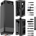 VICHYIE 32 in 1 Multi-Function Cleaning Kit for Electronic Devices (Black) | Phone Cleaning Tool, PC Keyboard Cleaner Kit with Brush, Multipurpose Cleaning Set for Earbuds, Cellphone, Computer, Cameras
