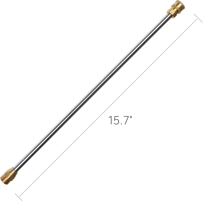 Pressure Washer Wand,Stainless Steel Quick Connect Lance,Replacement Spray Wand,16",5000PSI