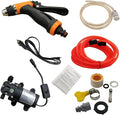 12V Universal Portable Car Washer Gun High Pressure Car Cleaner Electric Water Pump Kit