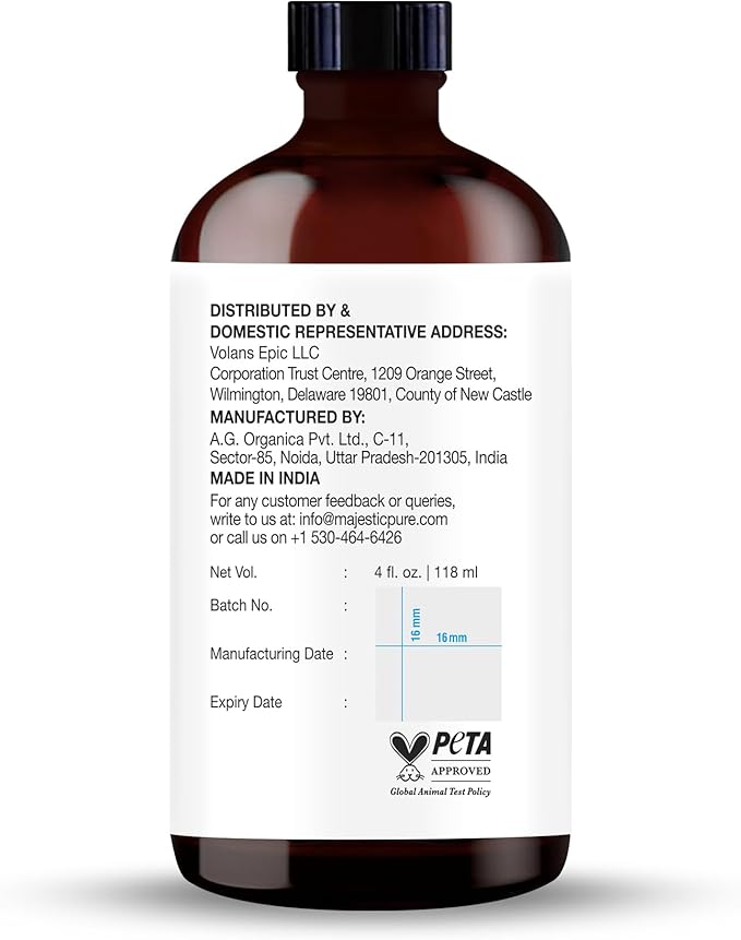 Majestic Pure Wintergreen Essential Oil for Diffuser - 4 Fl Oz | 100% Natural Essentials Oils for Aromatherapy, Massage, candle making, soap making and custom essential oil blends