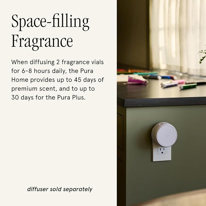 Pura Smart Home Scent Refill - Long-Lasting Premium Fragrance per Refill - Clean Diffuser Fragrance for Home, Office & Apartment - 2 Pack, White Pumpkin