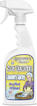 Grandma's Secret Laundry Spray - Chlorine, Bleach and Toxin-Free Stain Remover for Clothes - Fabric Stain Remover Removes Oil, Paint, Blood and Pet Stains – 16 Ounce