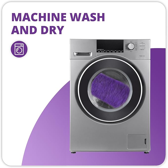 Bath Mat,Ultra Thin Bathroom Rugs,Rubber Bath Mats for Bathroom,No Slip Bath Rugs,Quick Dry,Machine Washable,Low Pile,Absorbent,Shower Outside,Sink,Home Decor Accessories.Purple,1'5"x2'3"(17x27inch)