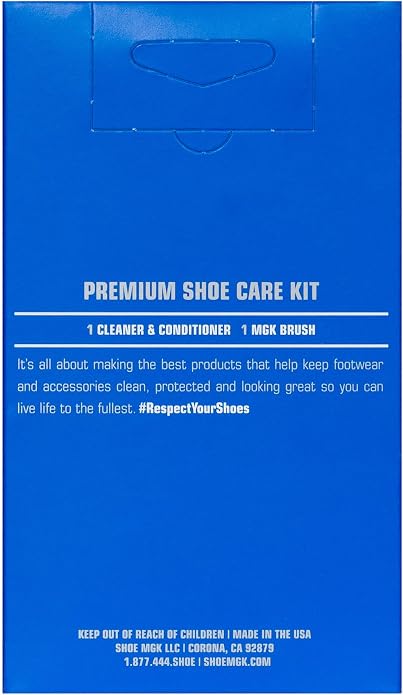 Starter Shoe Cleaner Kit - Shoe Cleaner & Conditioner for All Shoes, Premium Shoe Brush