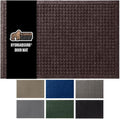 GORILLA GRIP Front Door Mat, 35x23, Indoor Outdoor Ultra Absorbent HydroAbsorb Doormat, Absorbs Up to 5.7 Cups of Water, Stain and Fade Resistant, Rubber Backing Doormats, Captures Dirt, Coffee