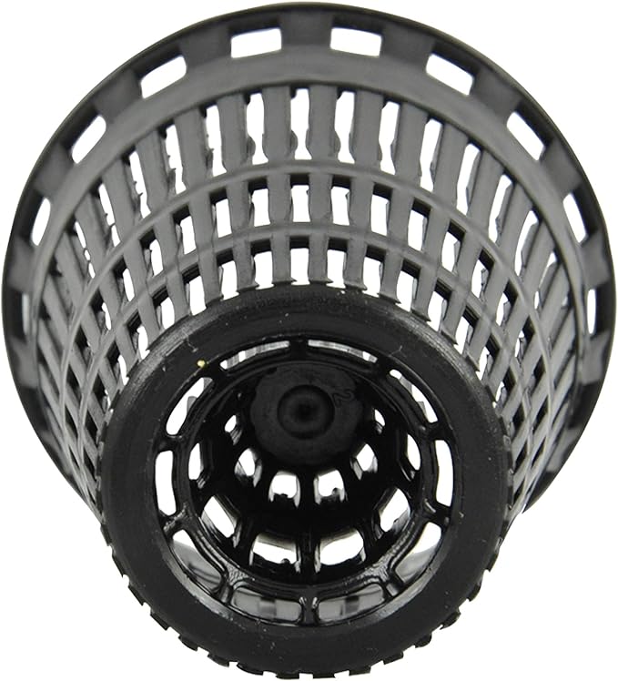 Danco, Inc. 10739 Hair Catcher Baskets, Black, 3 Count (Pack of 2)