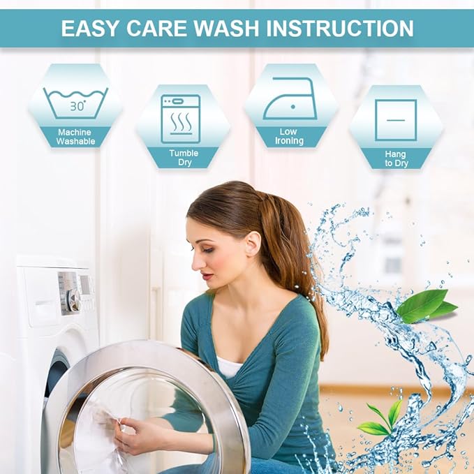 RYB HOME Room Darkening Curtains Small Window Treatment Blackout Draperies Decorate Window for Bedroom Living Room Home Office Loft, W 42 x L 54, Biscotti Beige, 2 Pcs