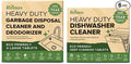 Renuv® Dishwasher Cleaner + Garbage Disposal Cleaner, 12 Tablets Each | Heavy Duty Kitchen Appliance, Deep Cleaning, Descaling and Deodorizing