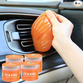PULIDIKI Car Cleaning Gel Clean Putty, 4 Pack (160g Each) | Auto Detailing Tools Car Slime Cleaner Dust Cleaning Gel for Car Interior Cleaner Car Accessories Keyboard Cleaner Orange