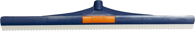 Midwest Rake 24" SpeedSqueegee, 40-45 Mil – Polymer Frame, Color Coded, Epoxy & Urethane Flooring Tool – SKU 47868