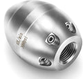 Tool Daily 3/8" NPT Sewer Jetter Nozzle for Pressure Washer, 40 L/Min | Stainless Steel Sewer Jet Nozzle for Drain Cleaning, 3000 PSI