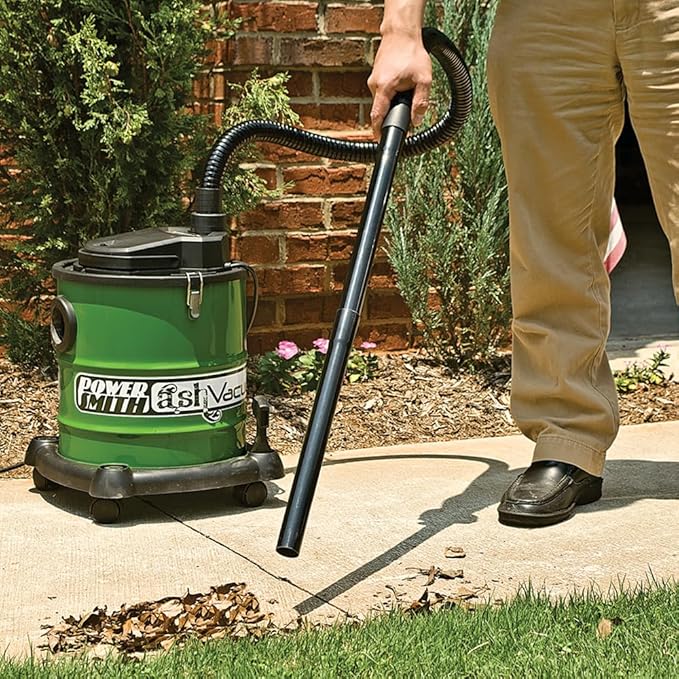 PowerSmith PAVC101 10 Amp Ash Vacuum,Green / Black