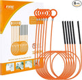 32 Inch Anti-break Metal Drain Snake, 6 Pack Hair Clog Remover | Drain Cleaner Tool with Nylon Coating Sink Snake, Drain Clog Remover for Shower, Bathroom Sink Tub