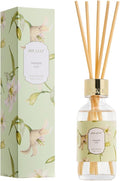 Reed Diffuser Oil Set with Reed Sticks,Jasmine Lily Aromatherapy Oil Scent Diffuser for Home Office Bathroom Decoration Perfume and Gifts 3.38 oz/100ml