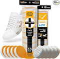 SneakERASERS Instant Sneaker Cleaner, Premium Shoe Cleaning Kit for Sneakers, Dual-Sided Sponges, Effective for Tennis Shoes & Women Men Sneakers, Gentle Rub Design (10 Pack)