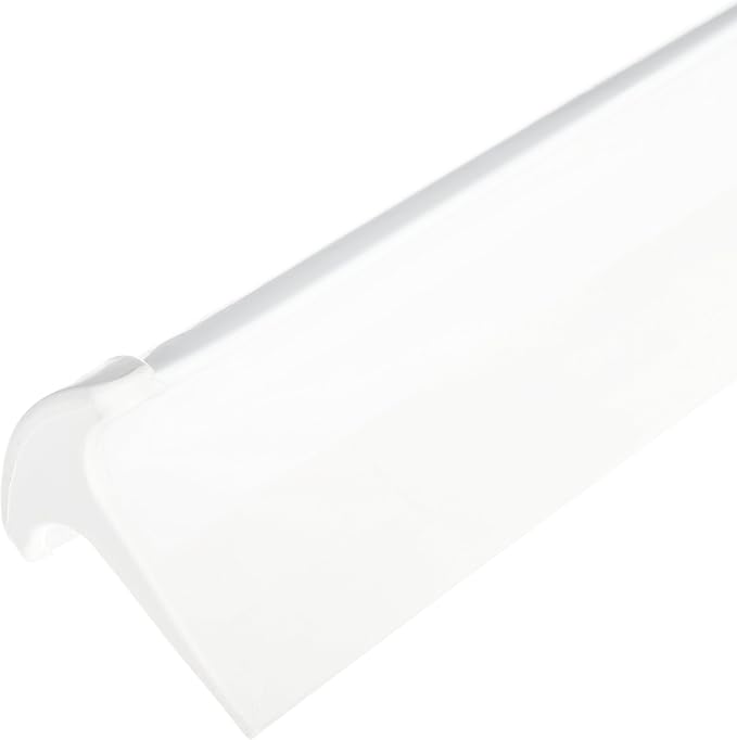 SPARTA 20" Floor Squeegee Replacement Head, Seamless Rubber with Rust-Free Plastic Frame for HACCP Compliance, Heavy-Duty Industrial Use, Thermoplastic Rubber, 19.75 Inches, White