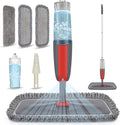 Spray Mops for Hardwood Floors Cleaning: Floor Mop with Sprayer Refillable | Wet Mop Multi-purpose, 3 Microfiber Pads for Swiffer Power Mop, Commercial Dust Dry Mops, for Wood Laminate Wood Tile Vinyl