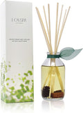 Reed Diffuser Set - Cinnamon Pine Cones Scented Diffuser with Sticks | Holiday Home Fragrance Reed Diffuser for Bedroom, Bathroom Shelf Décor, Real Pinecones + Cinnamon in the Bottle - USA Made