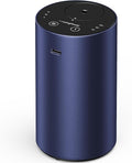 Waterless Essential Oil Diffuser, Rechargeable Car Scent Diffuser, Blue | Premium Aluminum Alloy Housing, Cordless, 3 Mist Levels, Timers, Portable Aromatherapy Diffuser for Home, Car & Office