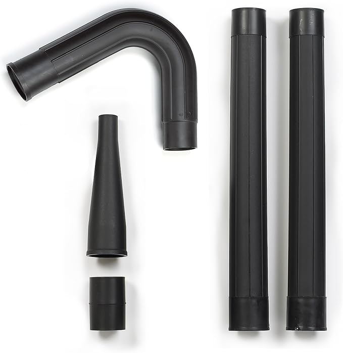 WORKSHOP Wet/Dry Vacs WS25051A 2-1/2-in. Gutter Cleaning Vac Attachment Kit | Collects or Blows Debris Out of Gutters, For WORKSHOP Shop Vacuum Cleaners, Fits 2-1/2-inch Extension Wands and Hoses