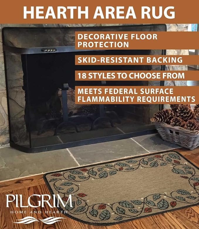 Pilgrim Home and Hearth 19628-1 Area Rugs, 35" x 22", Beautiful