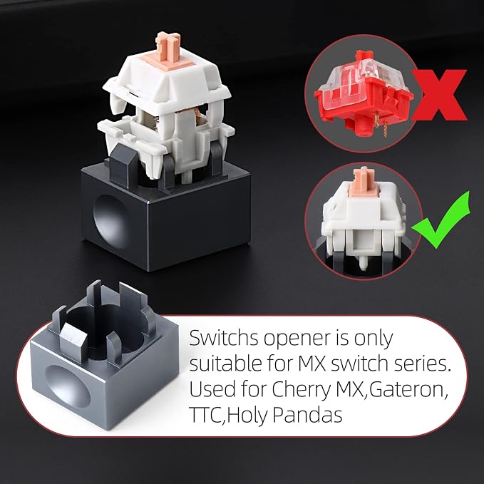 RUNJRX Keyboard Switch Lube Kit GPL 205G0 0.53oz/15g, Switch Opener for Cherry MX TTC Holy Pandas Switch,Switch Lube Tools for Gaming Keyboard