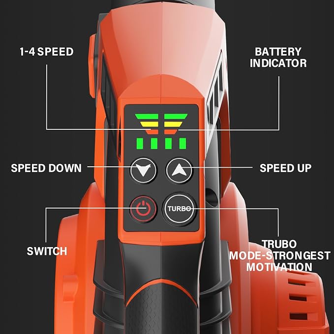 MAXLANDER Cordless Leaf Blower Vacuum Mulcher, 3-in-1 Leaf Vacuum with Bag | Brushless Battery Powered 40V 170MPH 360CFM Leaf Blowers for Lawn Care, 5-Speeds Dial, 2x4.0Ah Battery & Charger Included