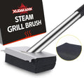 XUDAKAIXIN Bristle-Free Steam Grill Brush,No Bristle Shedding— Ultra Safe & Efficient BBQ Grill Cleaner for Outdoor Grill, for Men, Dad, or Any Grill Lover﻿