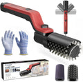 Electric Grill Brush, High Torque Grill Brush with 3-Speed Modes | 20kg Max Torque BBQ Cleaner Safe for Porcelain Cast Iron Stainless Steel, Reinforced Steel Bristles