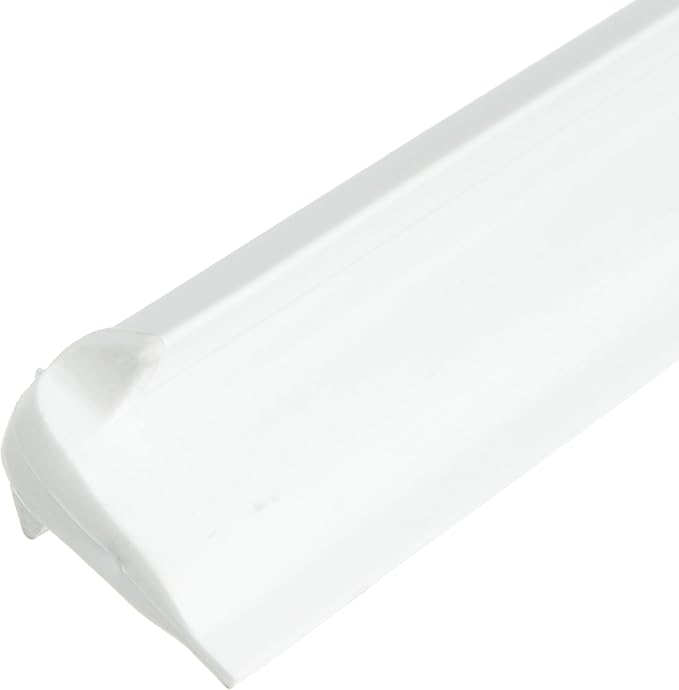 SPARTA 20" Floor Squeegee Replacement Head, Seamless Rubber with Rust-Free Plastic Frame for HACCP Compliance, Heavy-Duty Industrial Use, Thermoplastic Rubber, 19.75 Inches, White
