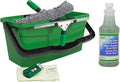 UNGER Window Cleaning Kit 6-Piece: Squeegee, Bucket, Cleaner, WNK15 | WNK15; includes 14-in. ErgoTec squeegee, 3-gallon bucket, 1L glass cleaner, safety scraper & cloth