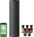 Auto Mode Scent Diffuser Starter Kit with Cold Air Tech, Black | Waterless Essential Oil Diffusers for Home, 1500 Sq.Ft Coverage Scent Air Machine, Hotel Collection Diffuser
