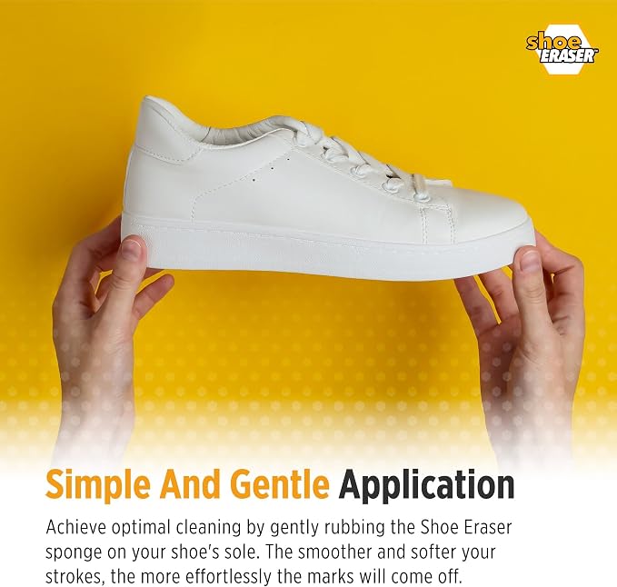 Sneaker Eraser - Shoe Cleaner Sponge for Effortless Shoe Maintenance, Effective Sneaker Erasers for Quick Cleaning, Compact and Convenient Shoe Care Solution (8 Pack)