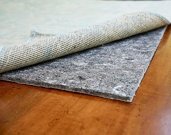 RUGPADUSA - Dual Surface - 2'6" x 9' - 1/4" Thick - Felt + Rubber - Non-Slip Backing Rug Pad - Safe for All Floors
