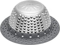 LEKEYE Drain Hair Catcher/Bathtub Drain Cover/Drain Protector for Pop-Up & Regular Drains(Patented Product)