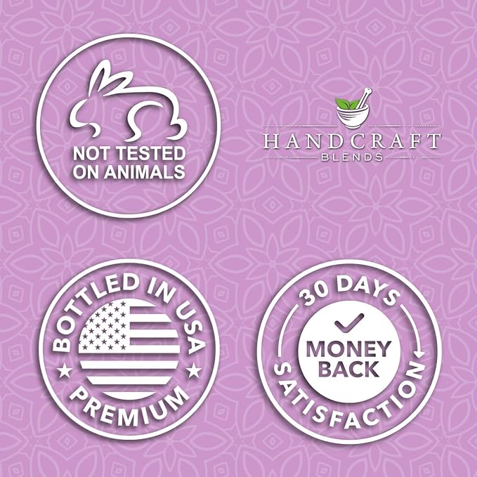Handcraft Blends Lavender Essential Oil – Huge 4 Fl Oz – Essential Oil for Diffuser and Aromatherapy, Skin, Massage, Candle and Soap Making Fragrance