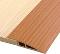 Vinyl Door Threshold Flooring Transition Strip Self Adhesive Carpet Edging Strip for Laminate Doorway Edge Threshold from 3/5" to 4/5" (Yellow Wood Grain, 3.3 Ft)