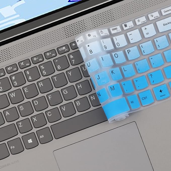 Keyboard Cover for Lenovo Yoga 7/Yoga 7i 15.6" 16", 2025-2022 IdeaPad 5/IdeaPad 3/IdeaPad 5i/IdeaPad 3i 15.6 17.3, Lenovo Flex 5 15.6, Yoga Slim 7 15, ideaPad Slim 7 15.6, ThinkBook 15/15p G2 G3 G4…