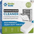 Dishwasher Cleaner and Deodorizer XL Tablets – Heavy-Duty Descaler & Odor Remover for Hard Water, Removes Spots & Residue, Enhance Drying & Shine, 12 Pack (1 Year Supply)