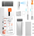 Ordilend Keyboard Cleaner & Laptop Cleaning Kit, All-in-1 for Computer PC | Electronics Deep Cleaning Reusable Brush Tool, Screen-Safe Spray, for iPhone iPad Macbook Airpod Camera, Gaming Accessories