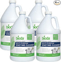 Bioda Multi-Purpose Probiotic Enzyme Cleaner and Deodorizer | Professional Strength | Trash Can Deodorizer, Pet Stains and Odors, Drains, Floors, Bathrooms, Toilets | Made in USA | 1 Gallon | 4 Pack