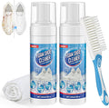 Jevvu Shoe Cleaner, Sneaker Cleaner Foam for Removing Stains and Dirt, Shoe Cleaning Kit for White Shoes