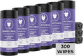 Screen Cleaner Wipes: Electronic Wipes for Screens - Computer Screen Wipes for Lens, Phone, Tv Screen and Monitor Cleaning - Tech Wipes & Microfiber Cloth (Canister, 300 Count)